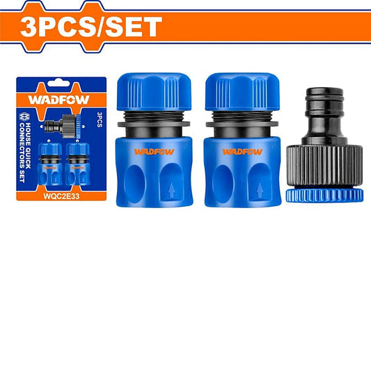 WADFOW 3 Piece Hose Quick Connectors Set | WQC2E33