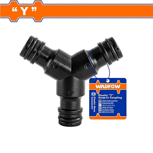 WADFOW 3-Way Snap-In Coupling Quick Connector | WQC7E34