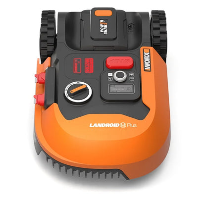 Worx Landroid M500 Plus Robotic Mower up to 500m2, 2.0 Ah Kit | WR165E