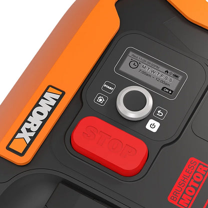 Worx Landroid M500 Plus Robotic Mower up to 500m2, 2.0 Ah Kit | WR165E