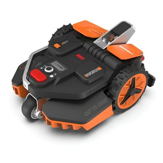 Worx Landroid Vision AI L1600 Robotic Mower up to 1600m2, 4.0 Ah Kit + FREE Garage | WR216E