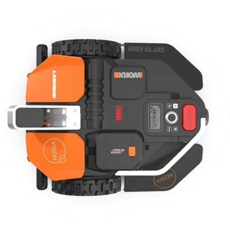 Worx Landroid Vision AI L1600 Robotic Mower up to 1600m2, 4.0 Ah Kit | WR216E