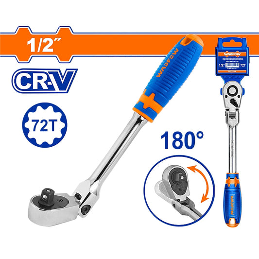 WADFOW 1/2" Dr. Flex Head Ratchet | WRW4212