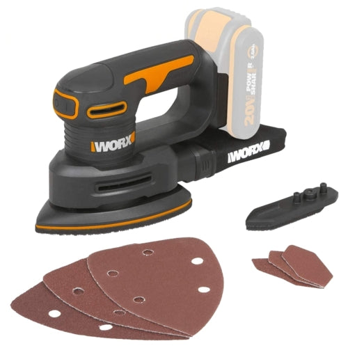 Worx 20V Mouse Detail Sander (Bare Tool) | WRX WX822.9
