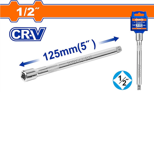 WADFOW 1/2" Extension Bar, 125mm | WSC3205