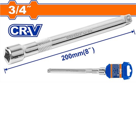 WADFOW 3/4" Extension Bar, 200mm | WSC4208