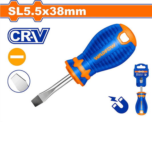 WADFOW Slotted Screwdriver, SL5.5 x 38mm | WSD1251