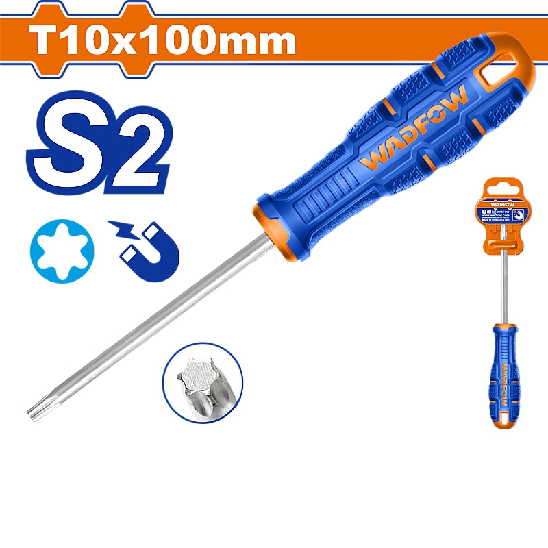 WADFOW Torx Screwdriver, T10 x 100mm | WSDD214