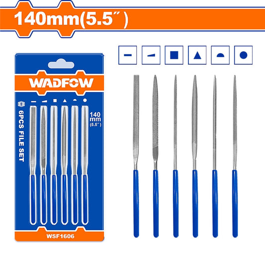 WADFOW 6 Piece Needle File Set | WSF1606