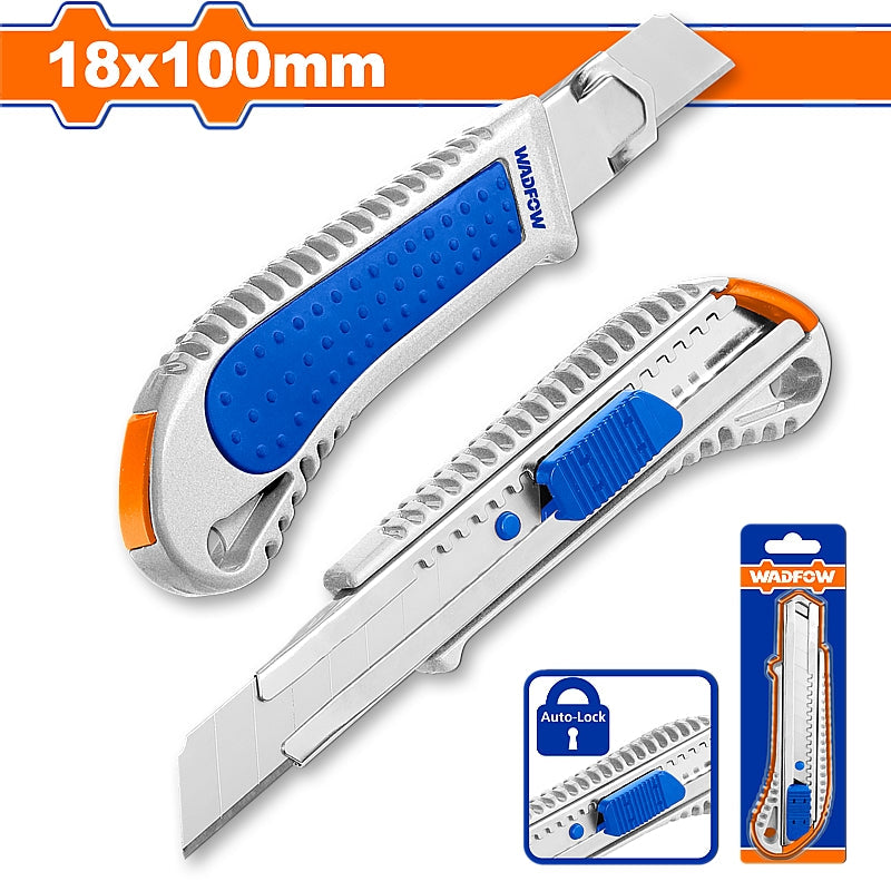 WADFOW Utility Snap-Off Blade Knife, 18 x 100mm | WSK4928