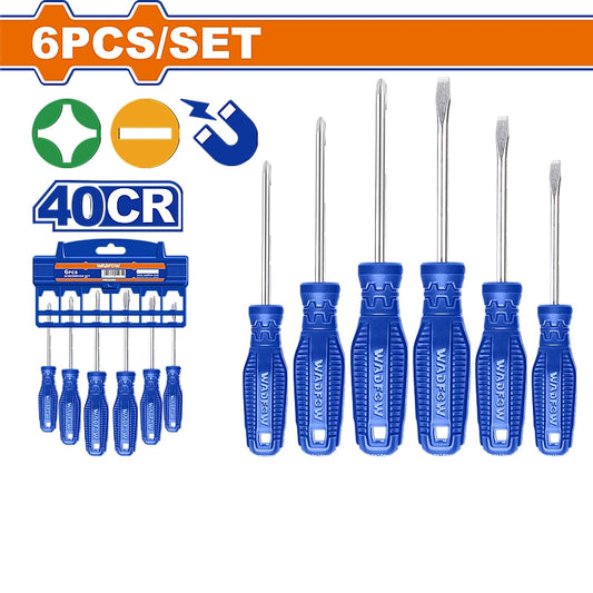 WADFOW 6 Piece Screwdriver Set | WSS2206