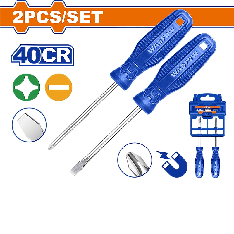 WADFOW 2 Piece Screwdriver Set | WSS2302