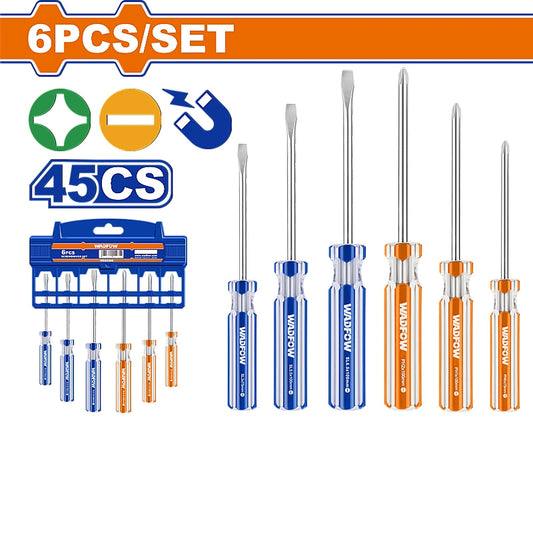 WADFOW 6 Piece Screwdriver Set | WSS3206