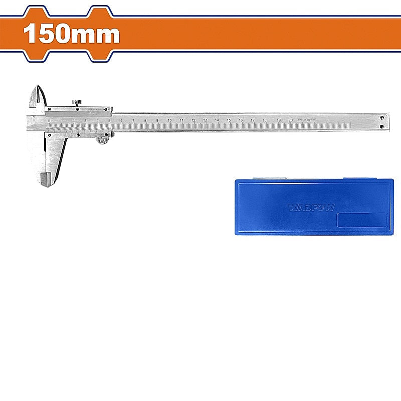 WADFOW 6" Vernier Caliper, 0-150mm (150mm) | WVC1B15