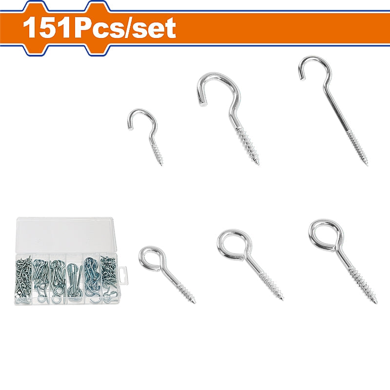 WADFOW 151 Piece Hook Assortment | WVJ2B02