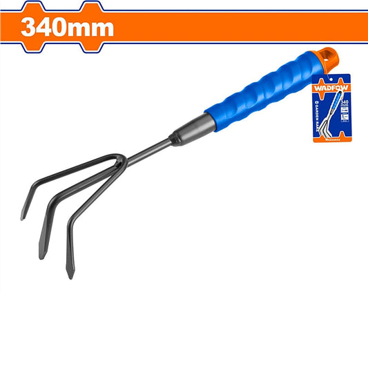 WADFOW Hand Garden Rake, 340mm | WWK2134