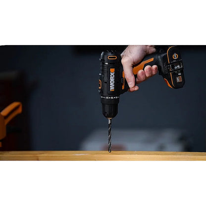 Worx 20V Cordless Impact Drill Driver, 2.0Ah Kit + Carry Bag | WX100