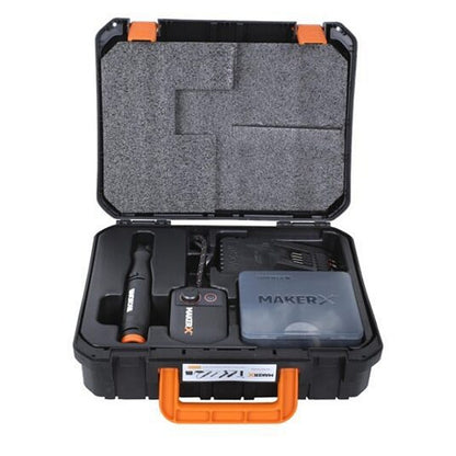Worx 20V Cordless Brushless MakerX Rotary Tool with Control Hub, 2.0Ah Kit | WX739