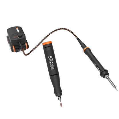 Worx MakerX 2-In-1 Rotary Tool and Soldering Iron with Control Hub, 2.0Ah Kit | WX988