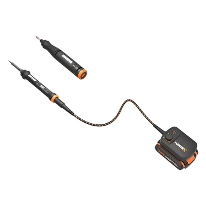 Worx MakerX 2-In-1 Rotary Tool and Soldering Iron with Control Hub, 2.0Ah Kit | WX988