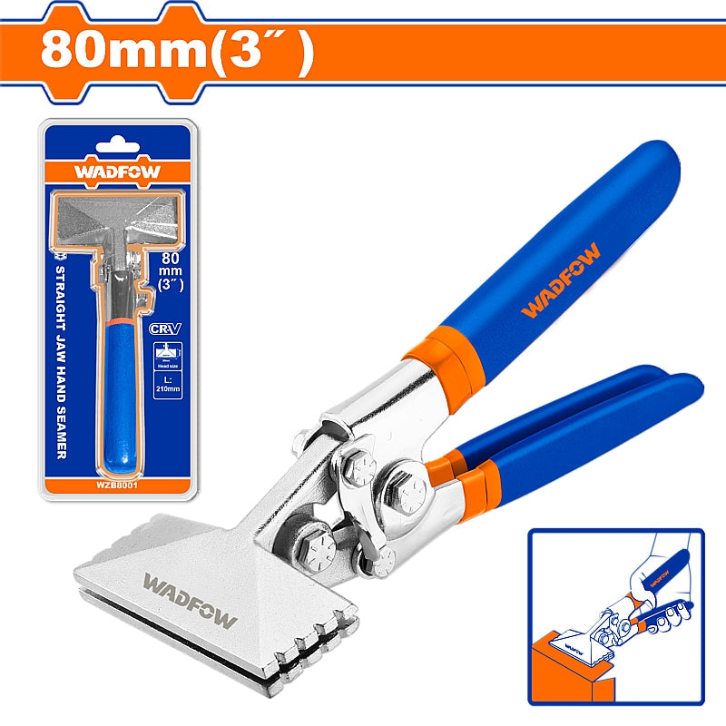 WADFOW 3" Straight Jaw Hand Seamer | WZB8001