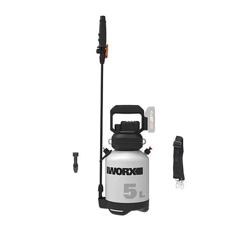 Worx- 20V Cordless 5L Garden Sprayer + Shoulder Strap (Tool Only) | WG829E.9