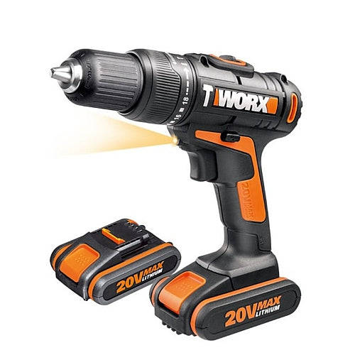 Worx &#8211; 20V Cordless Impact Drill 2.0Ah Kit + Carry Bag &#8211; WX371.100_www.tools4.co.za-3