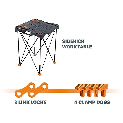 Worx - Sidekick Portable Work Folding Table | WX066 – Tools4