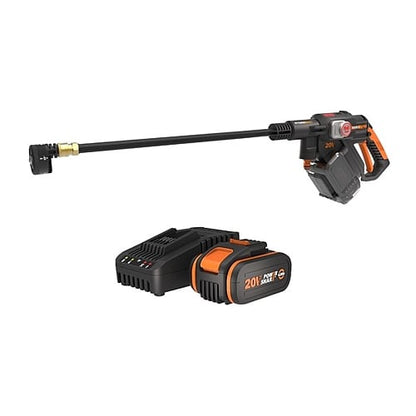Worx 20V Cordless NITRO Hydroshot High Pressure Cleaner Brushless 4.0Ah Kit | WG633E
