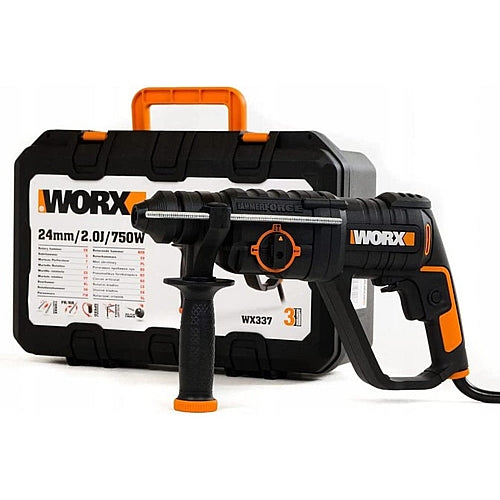 Worx - Corded SDS-Plus Rotary Hammer 2.0J - 750W | WX337