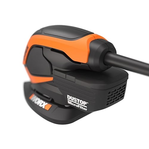 Worx - Corded D-Tail Mouse Sander - 65W + 22 Piece Accessory Kit
