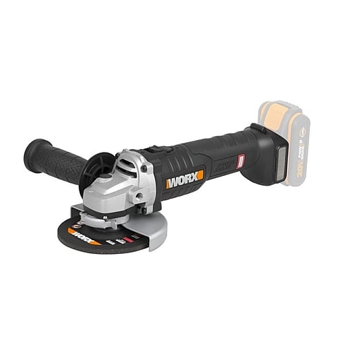 Worx 20V Cordless NITRO Angle Grinder Brushless 125mm (Tool Only) | WX812.9