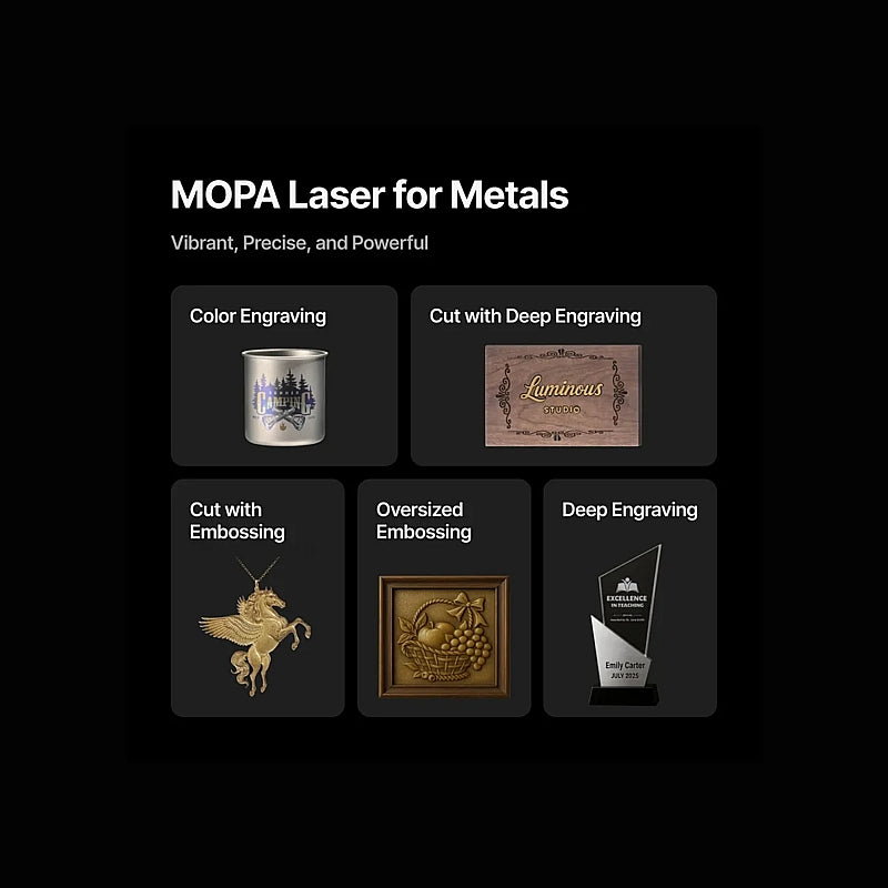 xTool - F2 Ultra 60W MOPA & 40W Diode Dual Laser Engraver | XTL028