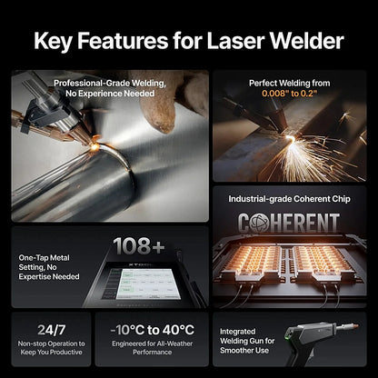 xTool - MetalFab Laser Welder & CNC Cutter, 1200W | XTL051
