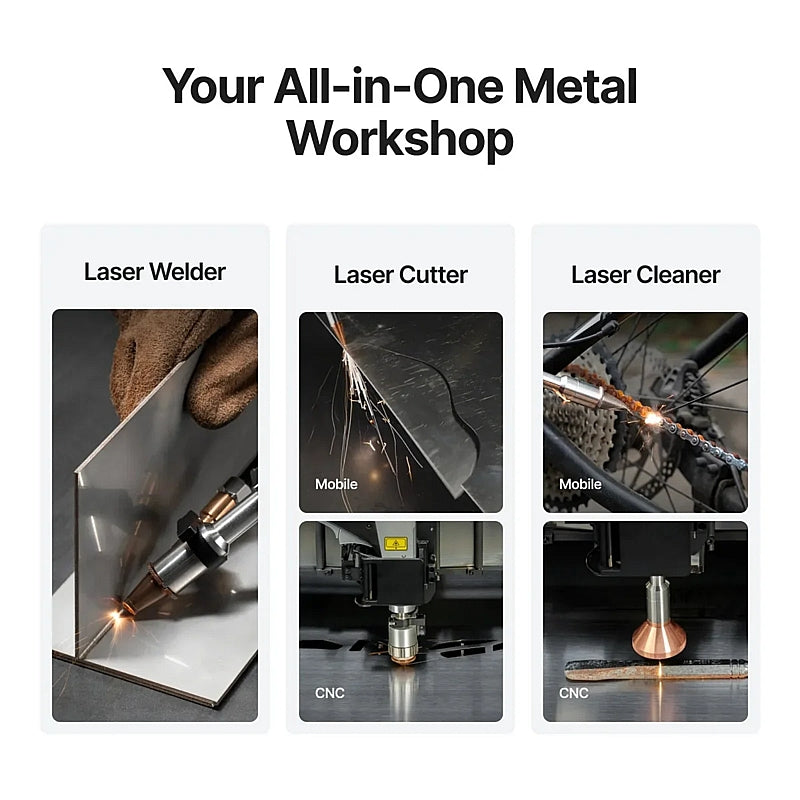 xTool - MetalFab Laser Welder & CNC Cutter, 1200W | XTL051