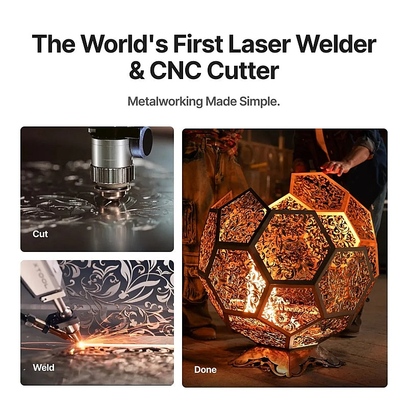 xTool - MetalFab Laser Welder & CNC Cutter, 1200W | XTL051