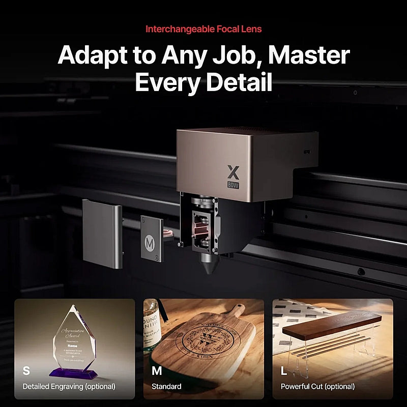 xTool - P3 Desktop CO2 Laser Cutter, 80W | XTL070
