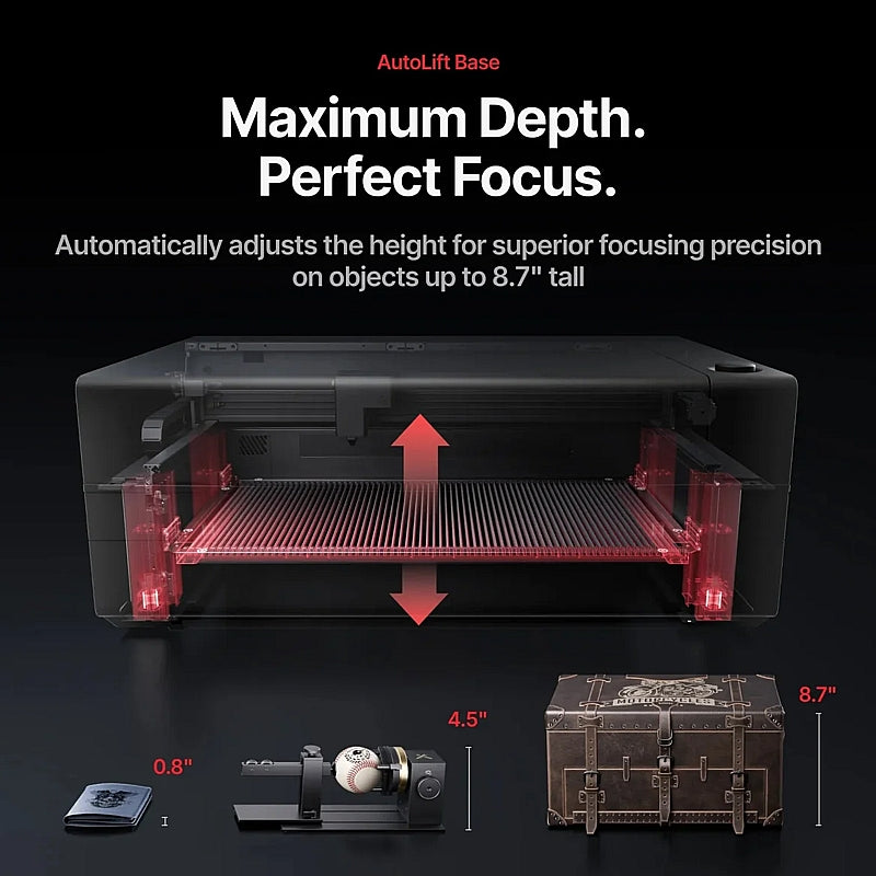 xTool - P3 Desktop CO2 Laser Cutter, 80W | XTL070