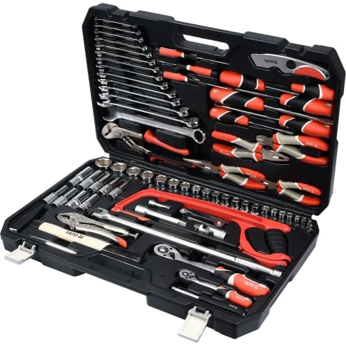 YATO 79Pc Tool Set In Case - 1/4" & 1/2" | YT-38911