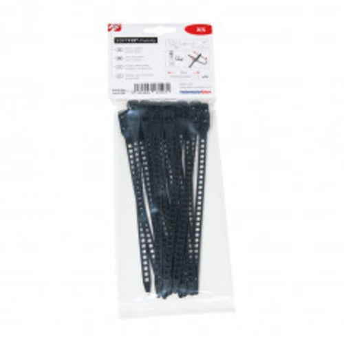 Cable Tie Softfix 180 x 7mm Black | SOFTXS