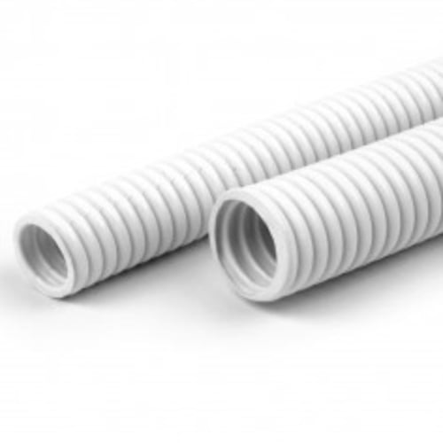 Convoluted Tubing PPUV 25mm Tan 50M UV 3-5 Years | V25HTPOLYTANUV50