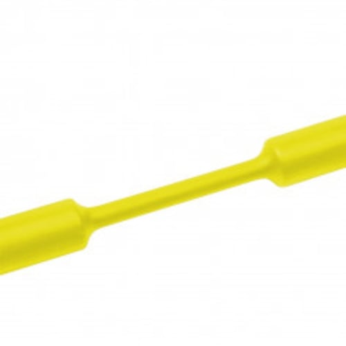 Heatshrink HFT 2:1 Ratio 1.2 / 0.6mm Yellow | HFT12TYL