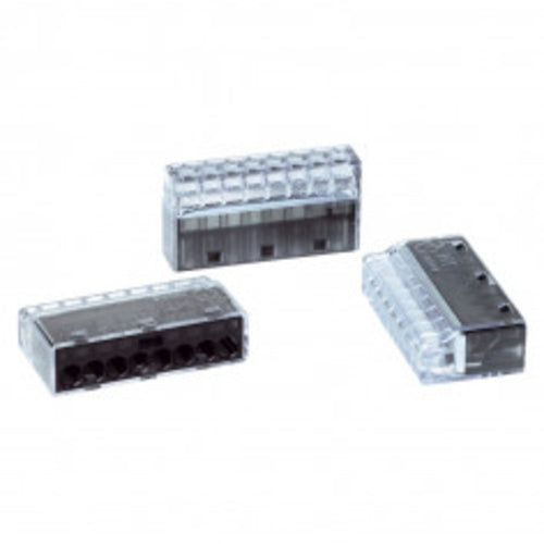 Helacon Connector 8 Way Prepack (4) Grey | HECP8P