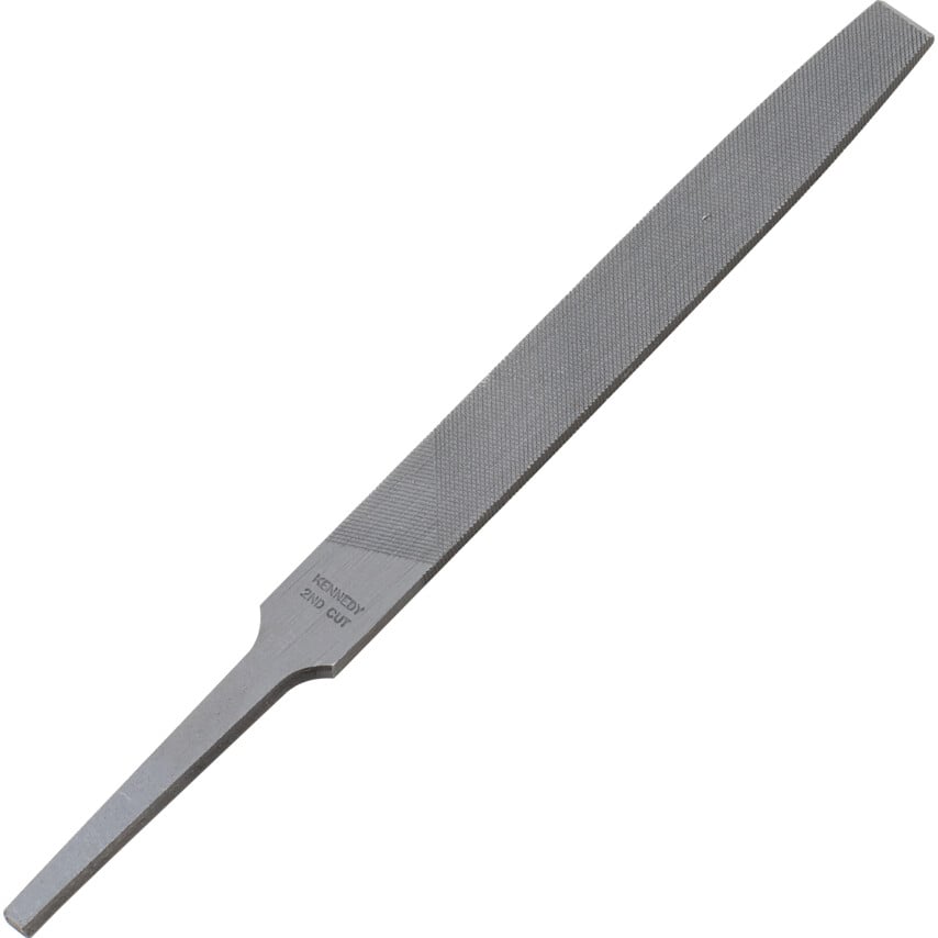 Kennedy Engineer's Hand File, Flat, 2nd Cut, 100mm (4") | KEN0300120K