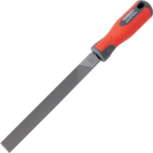 Kennedy Engineer's Hand File, Hand, 2nd Cut with Handle, 150mm (6") | KEN0302070K