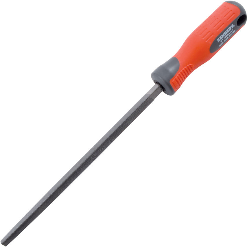 Kennedy Engineer's Hand File, Square, 2nd Cut with Handle, 200mm (8") | KEN0304470K