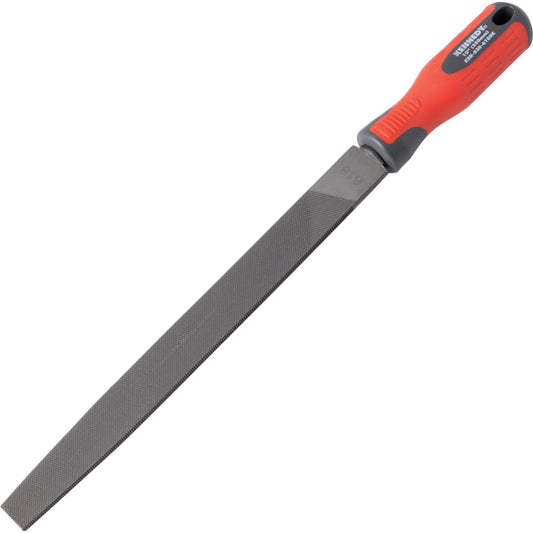 Kennedy Engineer's Hand File, Flat, Bastard Cut with Handle, 250mm (10") | KEN0306180K