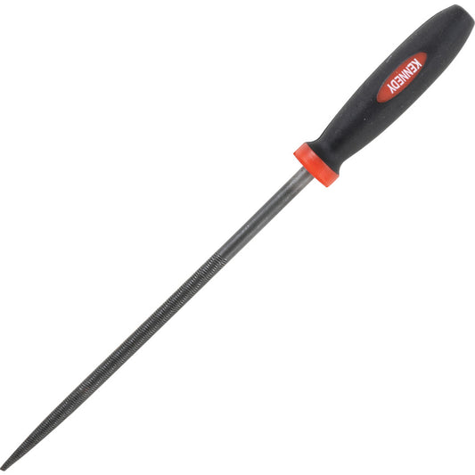 Kennedy Needle File, Round, Cut 4, 160mm (6-1/4") | KEN0316240K