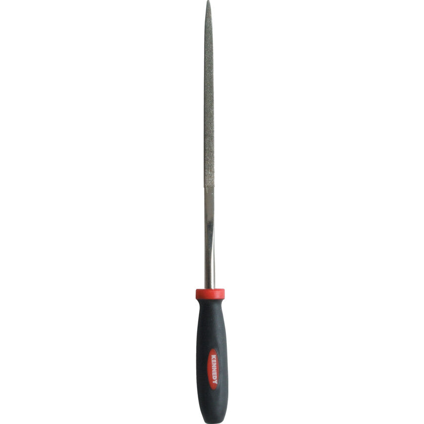 Kennedy Diamond Coated Needle File, Square, 325/400 Grain, 160mm | KEN0330300K