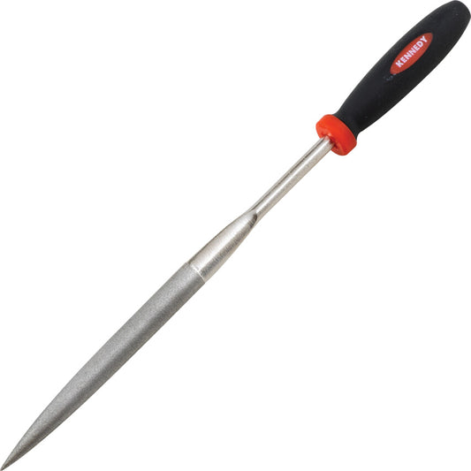 Kennedy Diamond Coated Needle File, Half Round, 325/400 Grain, 160mm | KEN0330240K